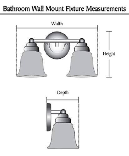 Image of Aspen Creative 62221, Four-Light Metal Bathroom Vanity Wall Light Fixture, 30 inch Wide, Transitional Design in Satin Nickel