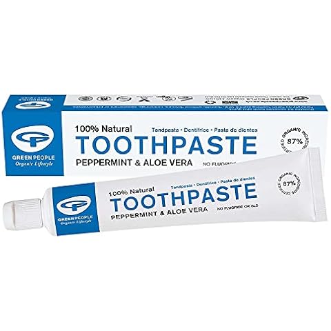 Green People Peppermint and Aloe Vera Toothpaste, 50 ml Cover