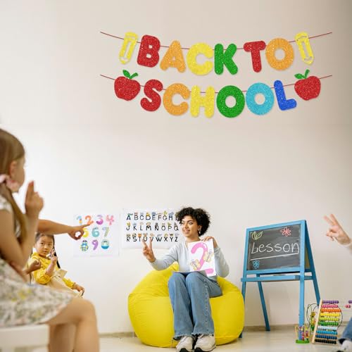 Glitter Back to School Banner - Image 4