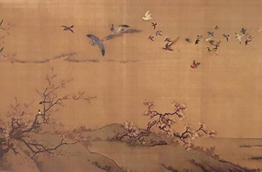 元代 鳳凰図大皿 劉書芬 作 元代 鳳凰図大皿 劉書芬 作