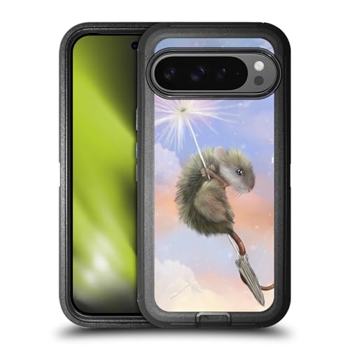 Étui Pixel 9 Pro XL Ash Evans Dandelion Mouse Coque Rigide Finition Premium