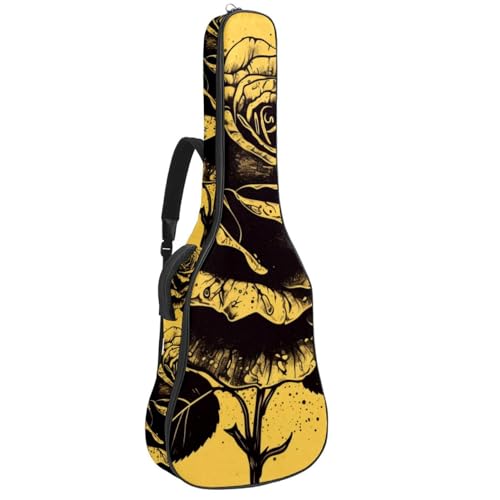 Étui pour guitare acoustique 40-42 pouces multicolore imperméable avec housse rembourrée
