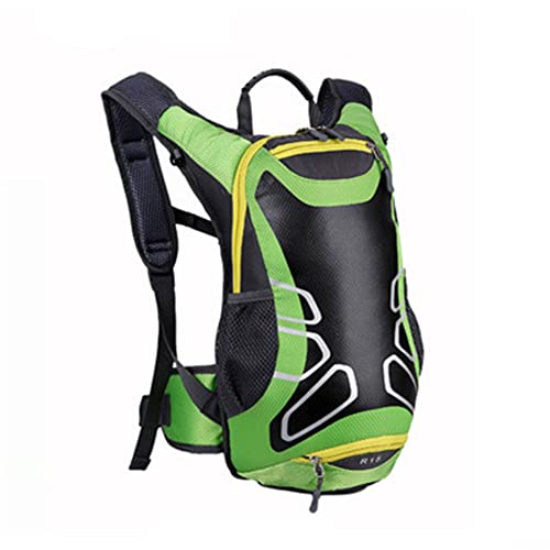 Sac à dos de randonnée imperméable homme vert M pour marcher au sec sans douleur