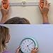 Level Ruler Picture Hanging Tool with Level – Precision Wall Mount Guide for Frames & Artwork, Easy Alignment Hanging Tool with Built-In Level for Home Decor Installation