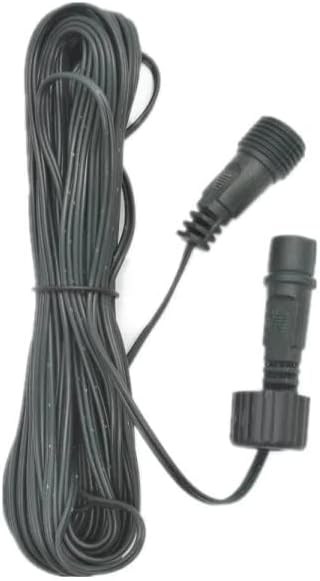 Waterproof 10M 33Feet Extension Cable for Fairy Lights. Two Pins Works with Most String, Net and Icicle Lights