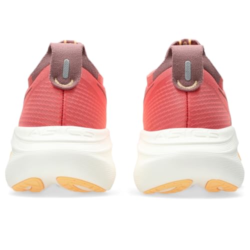 ASICS ASICS Women's Gel-Nimbus 27 Running Shoe, 8.5, Dark Pink Clay/Orange Glow