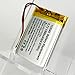 HXJNLDC DC 3.7V1300mAh 103040 Rechargeable Lithium Polymer Battery, Suitable for DIY 3.7-5V Electronic Products with Built-in 2-Wire Battery Replacement
