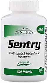 Multivitamínico e Multimineral Sentry 300 Capsulas Importado EUA