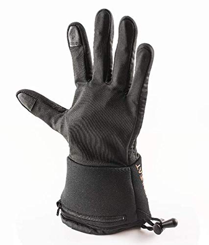 Alpenheat Unisex Handschuhe Fire-Gloveliner Heated glove liner, Schwarz, XXL, AG1-XXL