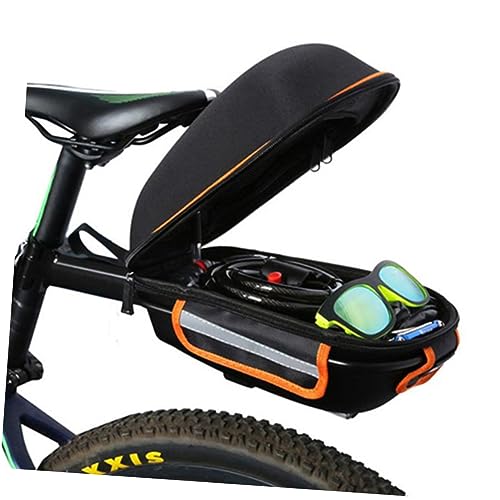 Sacoche de vélo arrière imperméable 1 pièce à grande capacité