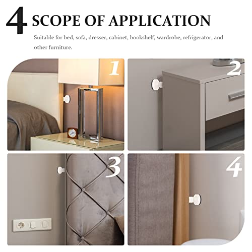Outils de secouage pour cadre de lit avec sangles stabilisatrices blanches - 5