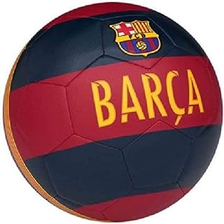 Clark Barca 32 Panels PVC Football with Needle + Pump (Size 5, Multicolour)
