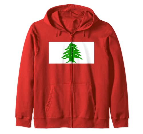 Lebanon Flag One Lebanese Nation Flag Kapuzenjacke