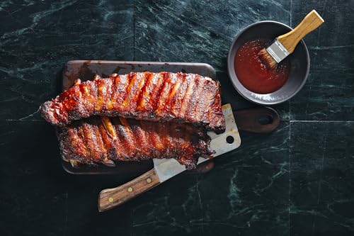 New York Steak & Seafood Baby Back Pork Ribs - 2 Pound Extra Large Uncooked Pork Ribs - Perfect for Outdoor BBQ, Grill, Oven (2 Racks) - Image 3