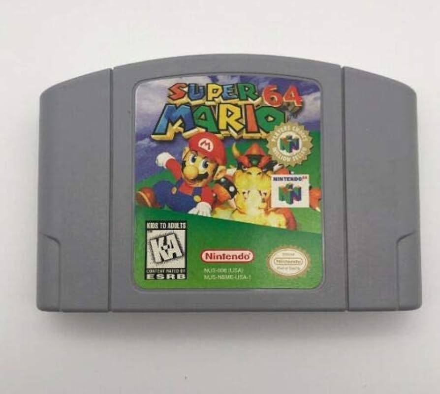 任天堂64キーホルダー　SUPER MARIO64マリオ　レトロゲーム　セット N64™ Classic Games Keychains - Merchandise - Nintendo