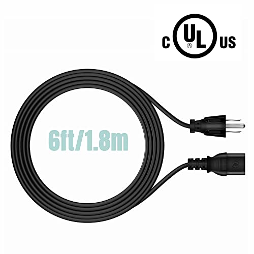 SLLEA 6ft UL AC Power Cord Replacement for Data Robotics Drobo Pro DRPR1A31 Hard Drive HDD Array