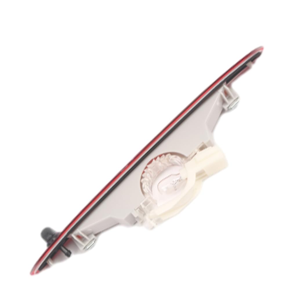 Riloer Terza Luce Freno Centrale Alto Montaggio Lampada di Stop 6S61-13N408-AA 1pz Rosso | Compatibile con Ford Fiesta 5 porte Hatchback 2005-2008, 6S61-13N408-AA 1363489, lampadina alogena