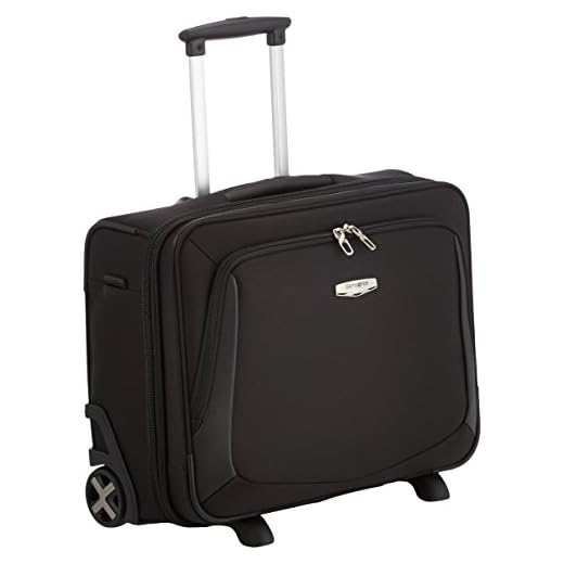 Samsonite X'Blade 3.0 Rolling Tote 17.3" Borsa Pilota, Poliestere, Nero, 32 ml, 48 cm
