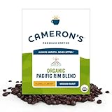 Cameron's Coffee Roasted Whole Bean Coffee, Organic Pacific Rim...