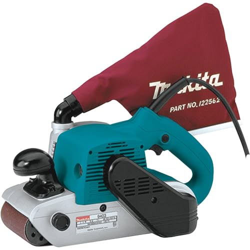 Makita 9403 4" x 24" Belt Sander, Teal, Corded Electric by Makita - Used condition - US$346.67