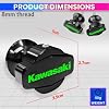 amiciAuto-8MM-Motorcycle-CNC-Swingarm-Spool-Sliders-Compatible-with-All-Kawasaki-Superbike amiciAuto 8MM Motorcycle CNC Swingarm Spool Sliders Compatible with All Kawasaki Superbike