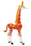 Zoo Craft Hand Blown Glass Figurine Cute Giraffe Handmade Miniature Animal Art