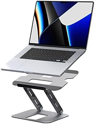 j5create Multi-Angle Aluminum Laptop Stand, Ergonomic Notebook Ri...