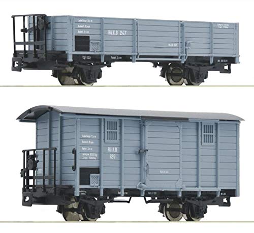 Preisvergleich Produktbild Roco 34559 2-TLG. Set: Güterwagen, RüKB