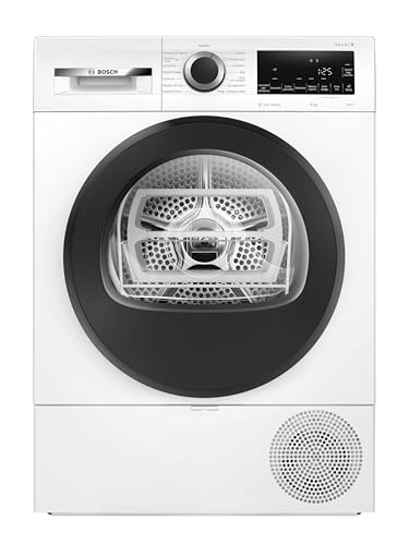Bosch WQG233C0IT Serie 6, Asciugatrice a pompa di calore, 8 kg, Classe energetica C, Filtro semplice...