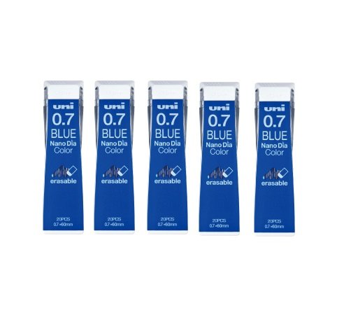 Leads 0.7mm Blue, 5 Pack/total 100 Leads Value Set
