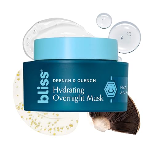 Bliss Drench & Quench Hydrating Overnight Collagen Mask...