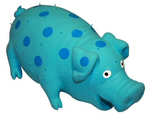 Happy Pet Cochon en latex- Couleur aléatoire