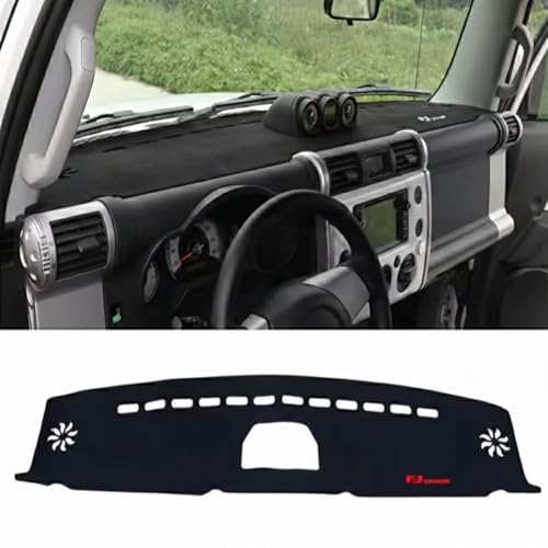 Fj Cruiser Dashboard Mat. Anti Slip Dashboard Cover for Fj Cruiser 2007-2023. Interior Accessories. Black
