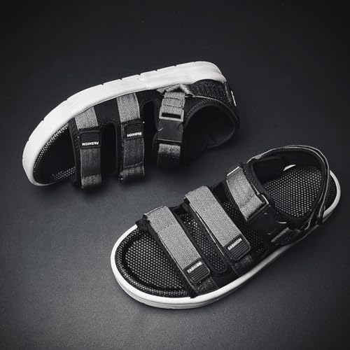 Men's sandals, new rubber platform slippers for summer, casual trends for students, beach shoes for wearing4