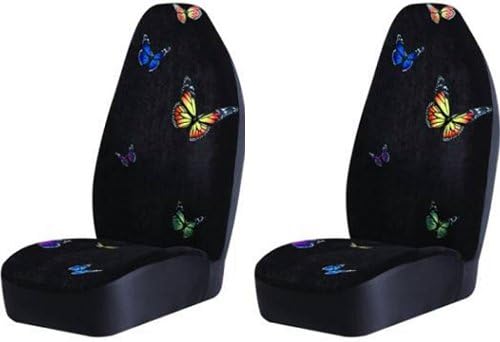 Bucket Seat Covers - Butterfly Monarch - Pair