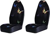 Bucket Seat Covers - Butterfly Monarch - Pair