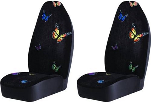 Bucket Seat Covers - Butterfly Monarch - Pair