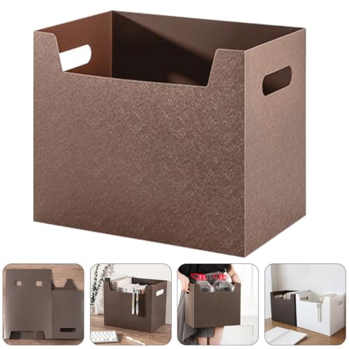 Boîtes de rangement pliantes légères avec poignées ergonomiques UKCOCO - 8