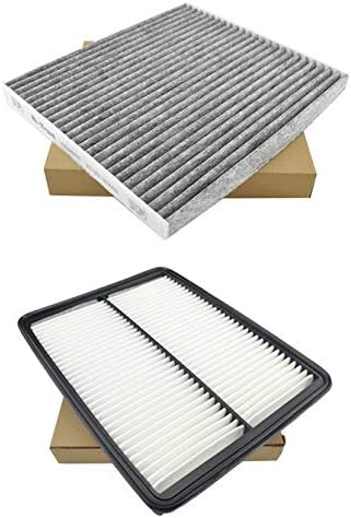 Engine and Cabin Air Filter Kit for Santa Fe 2013-2018 V6 3.3L - Enhance Engine Performance and Cabin Air Quality