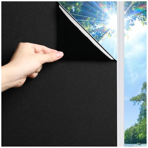 LUTE Blackout Window Film for Privacy & Darkness