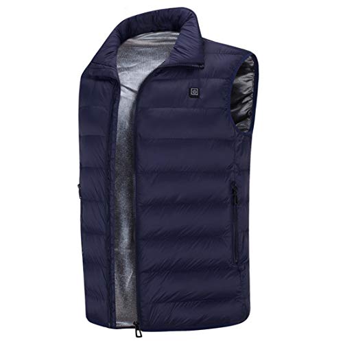 Gilet chauffant infrarouge pour camping alpinisme et chasse rouge