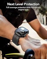 ESR Hülle mit Displayschutz für Apple Watch Ultra 4 (2026)/3/2/1, Schwarz – Ansicht 3