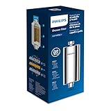 Philips Water Filtre de douche avec 1 cartouche, compatible avec tous les tuyaux et robine...