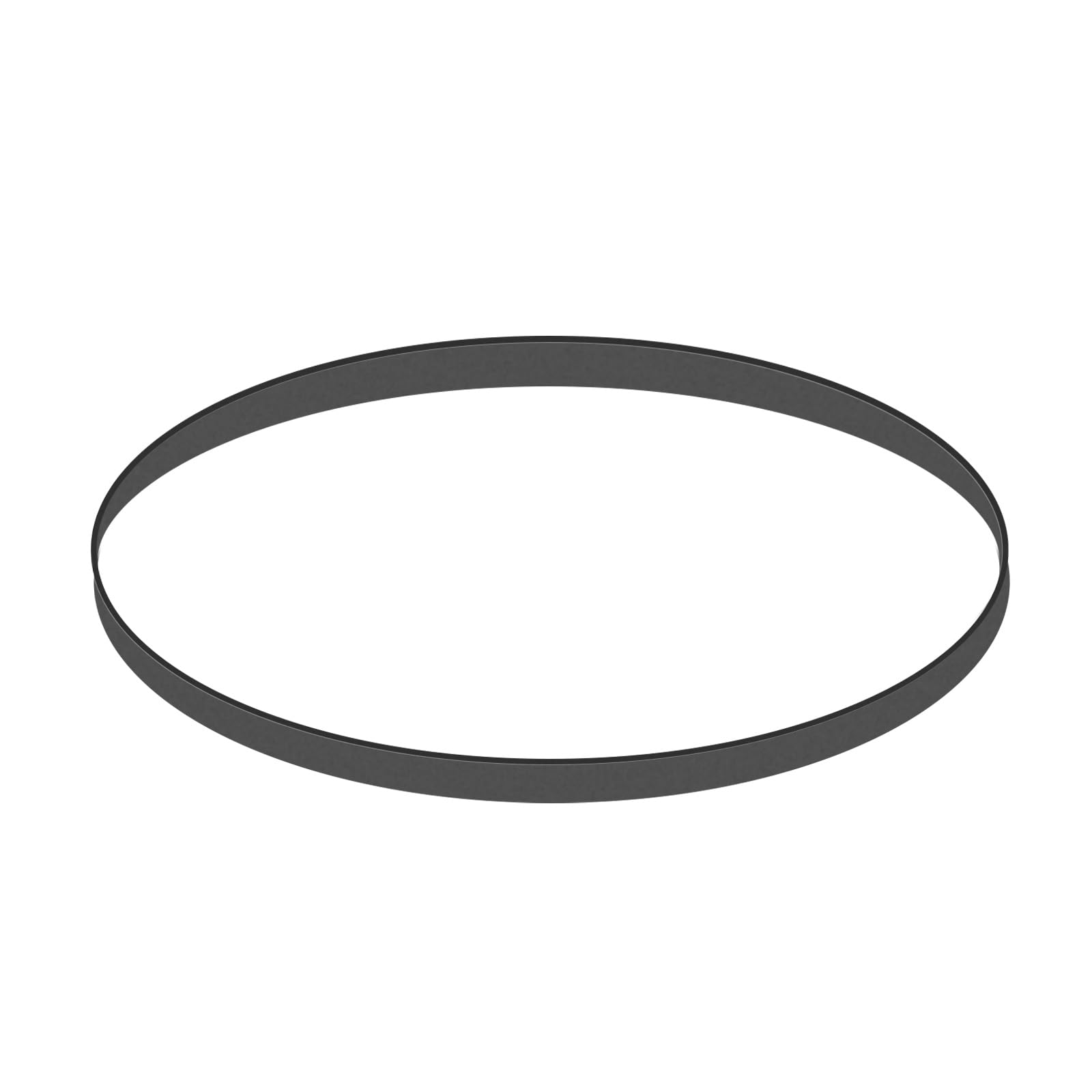 Jazuaiao 4mm Flat Rubber Belt Low Vibrationd for Antique Auditory Equipment Stretch Resistant Secure Grip Rubber Drive Belt