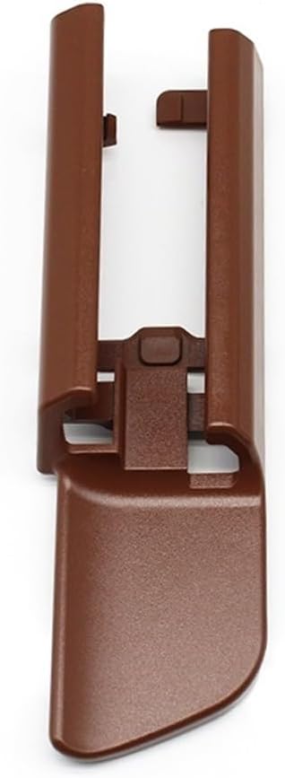 Interior Car Seat Sliding Track Rail Cover Replacement Compatible 5 Series G30 G31 G38 2016-2020(Truffle Rear Left)