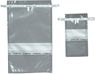 Nasco Whirl-Pak B01416WA Whirl-Pak Bag, 69 oz, 2041 mL Filter (Pack of 250)