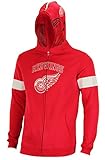 Outerstuff NHL Big Boys Youth (8-18) Full Zip Helmet Masked Hoodie, Detroit Red Wings, Large (14/16)