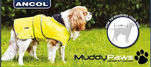 Ancol Muddy Paws All Weather Stormguard Coat Pink Size Medium (length 40cm, up to 65cm girth)