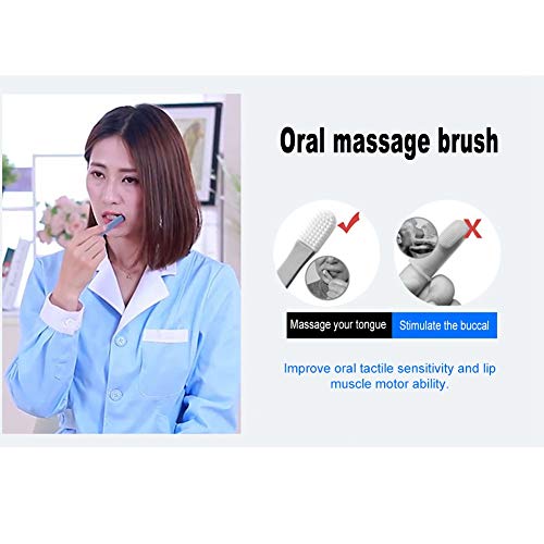 Lips Tongue Muscle Perceiving Trainer Recovery Oral Mouth Muscle Training Exerciser Recovery Massager Tongue Trainer Puller for dysarthria Tongue Muscle Rehabilitation Stroke Hemiparalysis