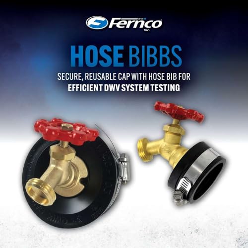 Fernco PHBC-3 3" Hose Bibb for Pipe Ends and Testing by Fernco - Used condition - US$15.21